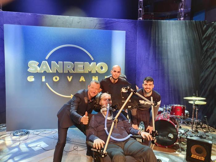 Paolo Palumbo a Sanremo con Amadeus