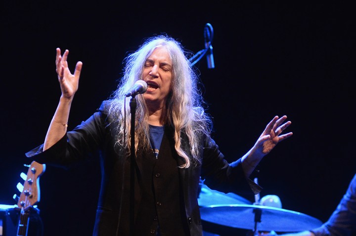 Patti Smith Performs In Parma